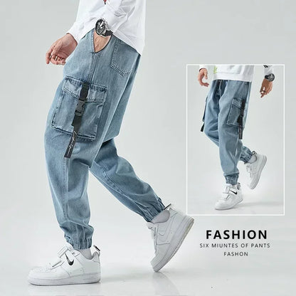 Men Joggers Casual Hip Hop Jeans