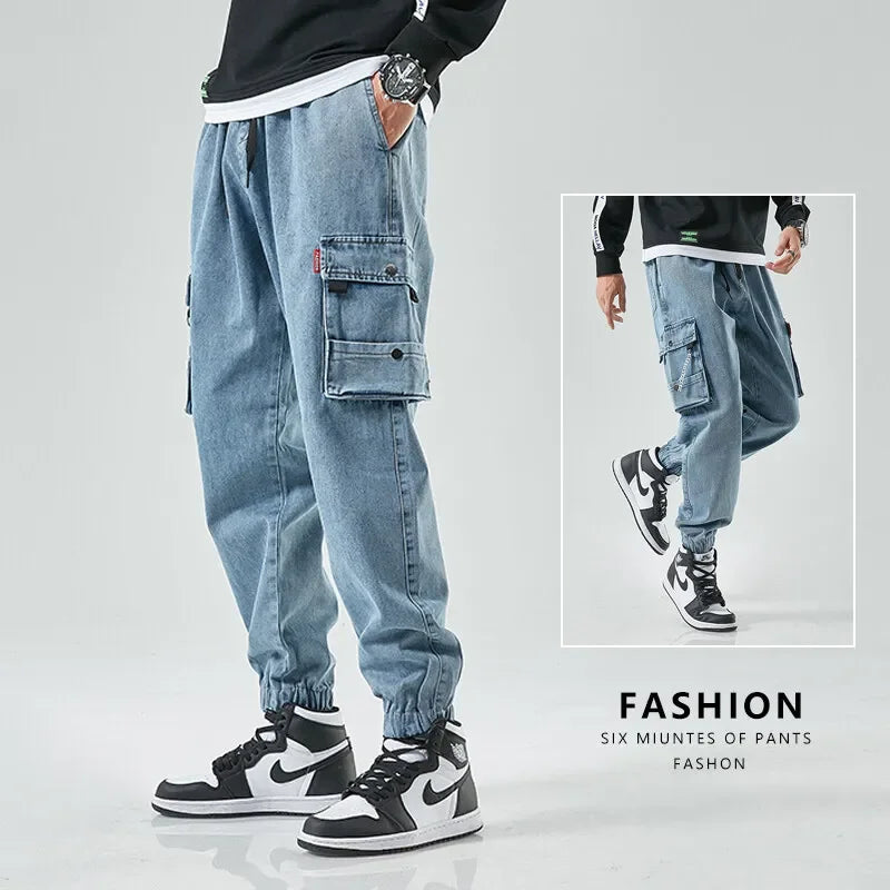 Men Joggers Casual Hip Hop Jeans